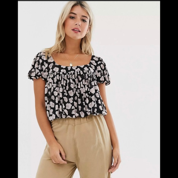 Free People Megs cropped blouse - Picture 5 of 8